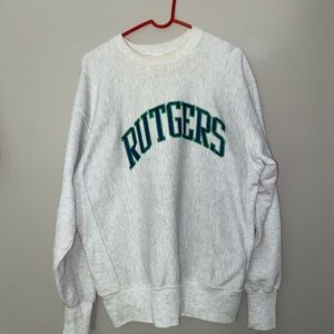 Vintage Rutgers pullover